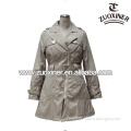 2014 new design overcoat 100% cotton for women